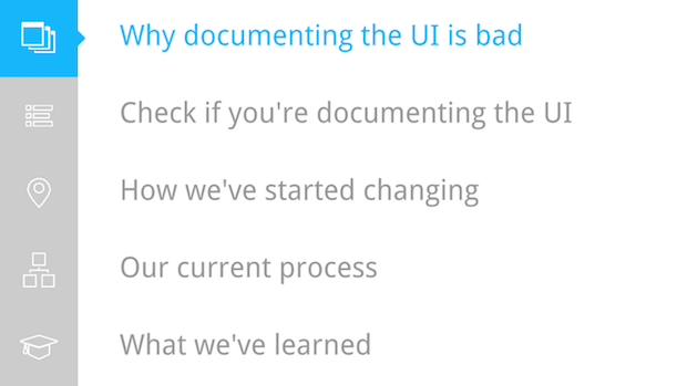 What is user story driven docs?